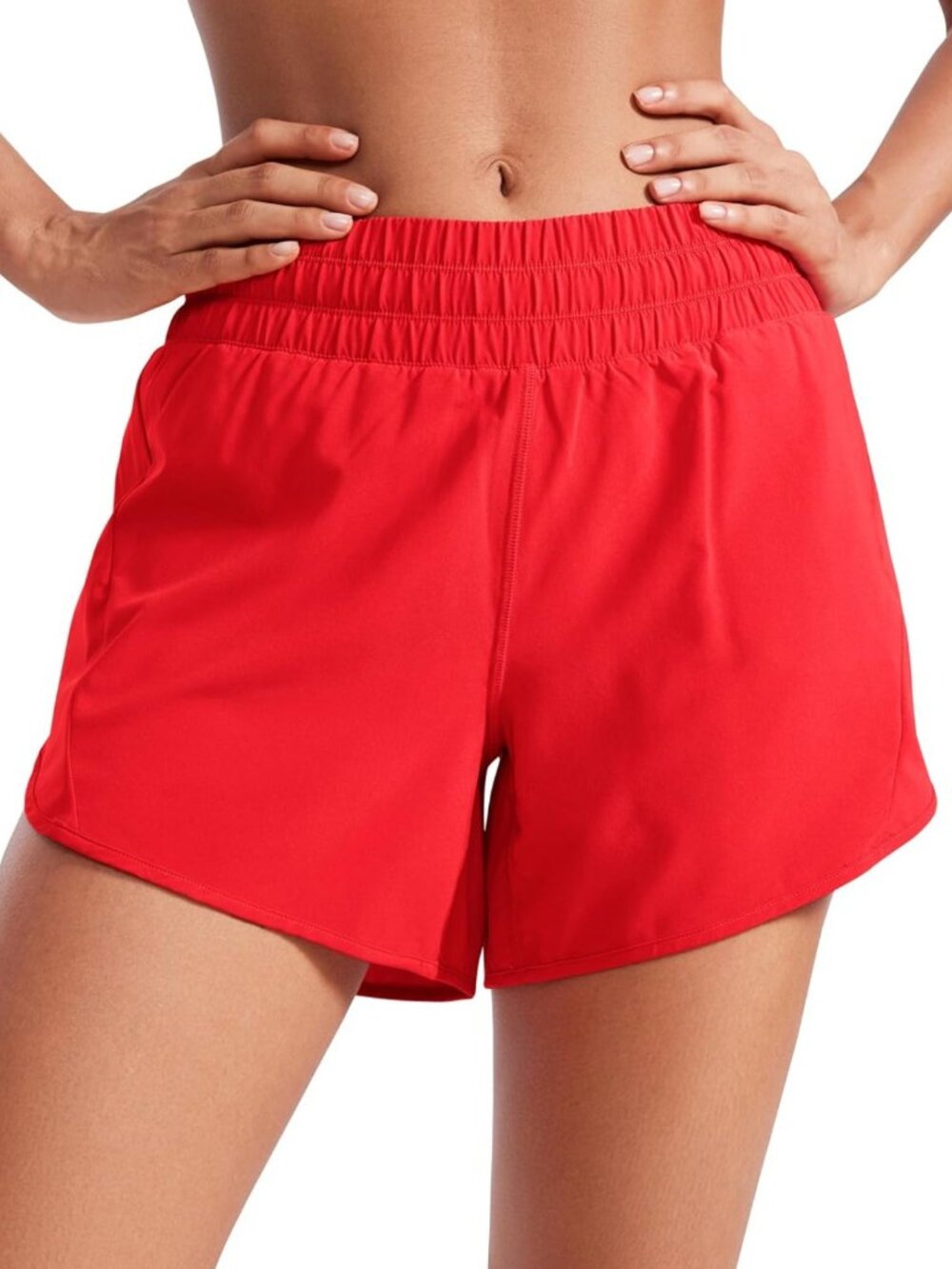 High-Waisted 5" Dolphin Athletic Shorts for Women | Lightweight & Quick-Dry